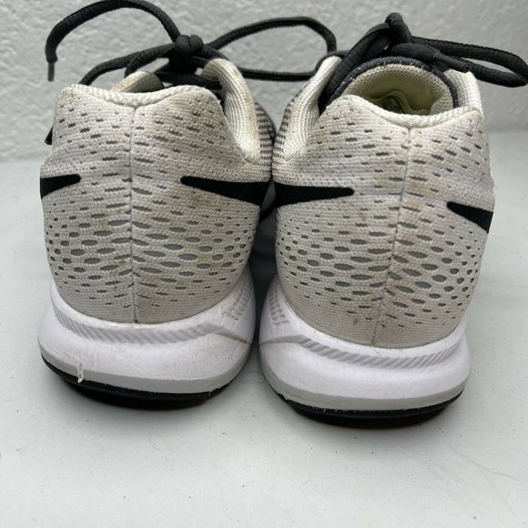 Nike Air Zoom Pegasus 33 Running Shoe Women Size 8 Gray White Sneaker 831356-002 - Picture 4 of 11